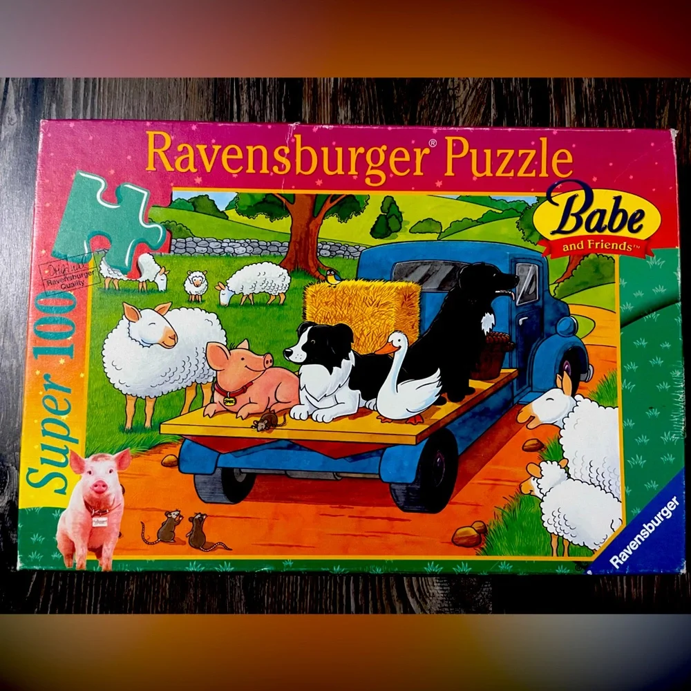 Ravensburger Babe unterwegs Super 100 puzzle 🧩 - Picture 1 of 6